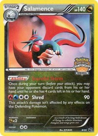 Salamence (8/20) (Regional Championship Promo) [Black & White: Dragon Vault] | Jomio and Rueliete's Cards and Comics