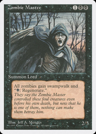 Zombie Master [Fourth Edition] | Jomio and Rueliete's Cards and Comics