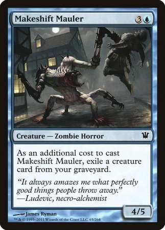 Makeshift Mauler [Innistrad] | Jomio and Rueliete's Cards and Comics