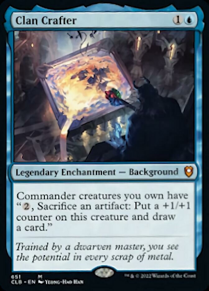 Clan Crafter [Commander Legends: Battle for Baldur's Gate] | Jomio and Rueliete's Cards and Comics