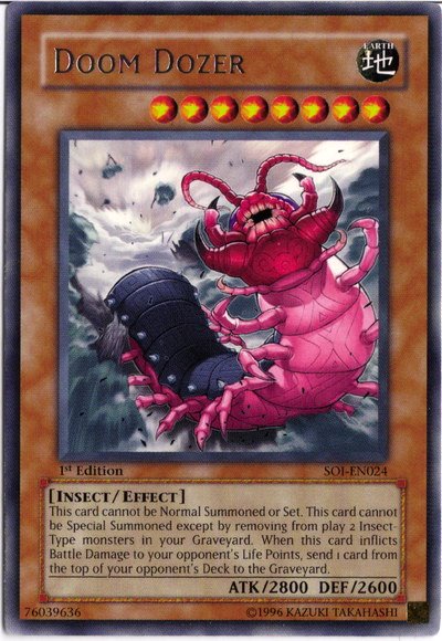 Doom Dozer [SOI-EN024] Rare | Jomio and Rueliete's Cards and Comics