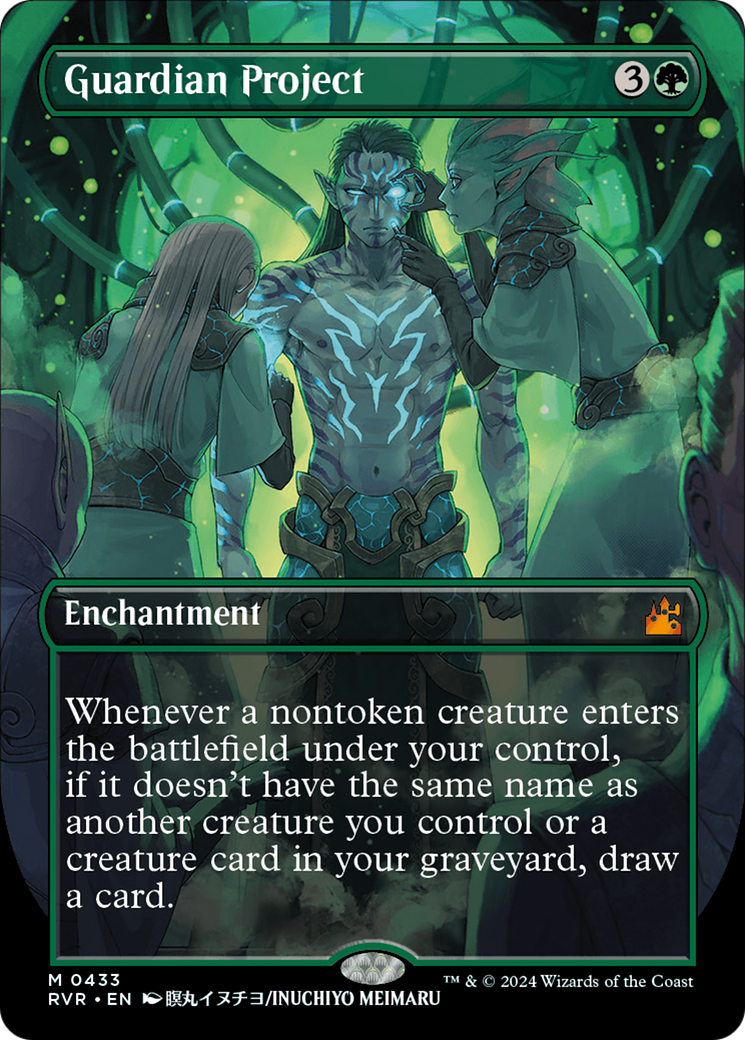 Guardian Project (Anime Borderless) [Ravnica Remastered] | Jomio and Rueliete's Cards and Comics