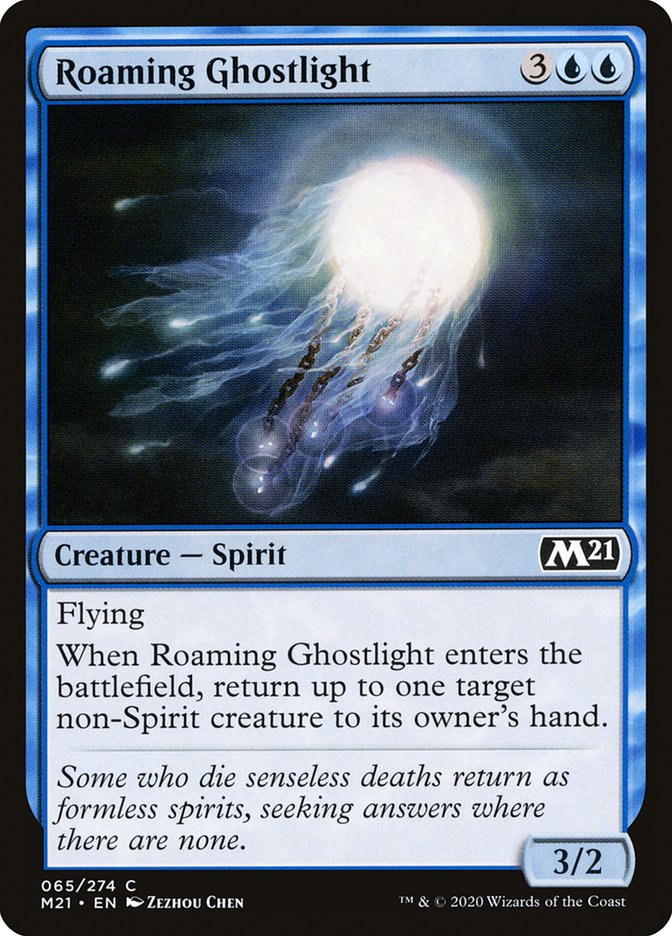 Roaming Ghostlight [Core Set 2021] | Jomio and Rueliete's Cards and Comics