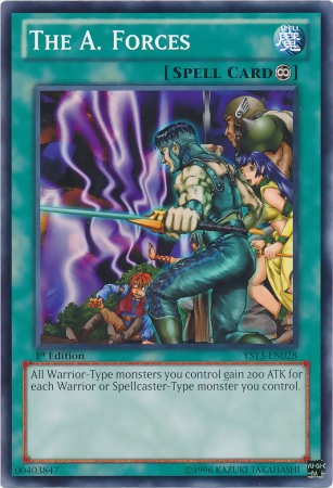 The A. Forces [YS13-EN028] Common | Jomio and Rueliete's Cards and Comics