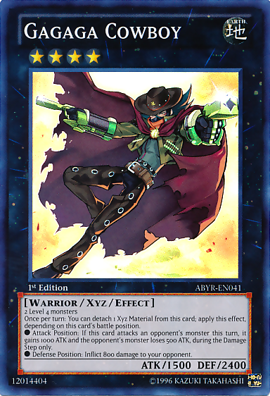 Gagaga Cowboy [ABYR-EN041] Super Rare | Jomio and Rueliete's Cards and Comics