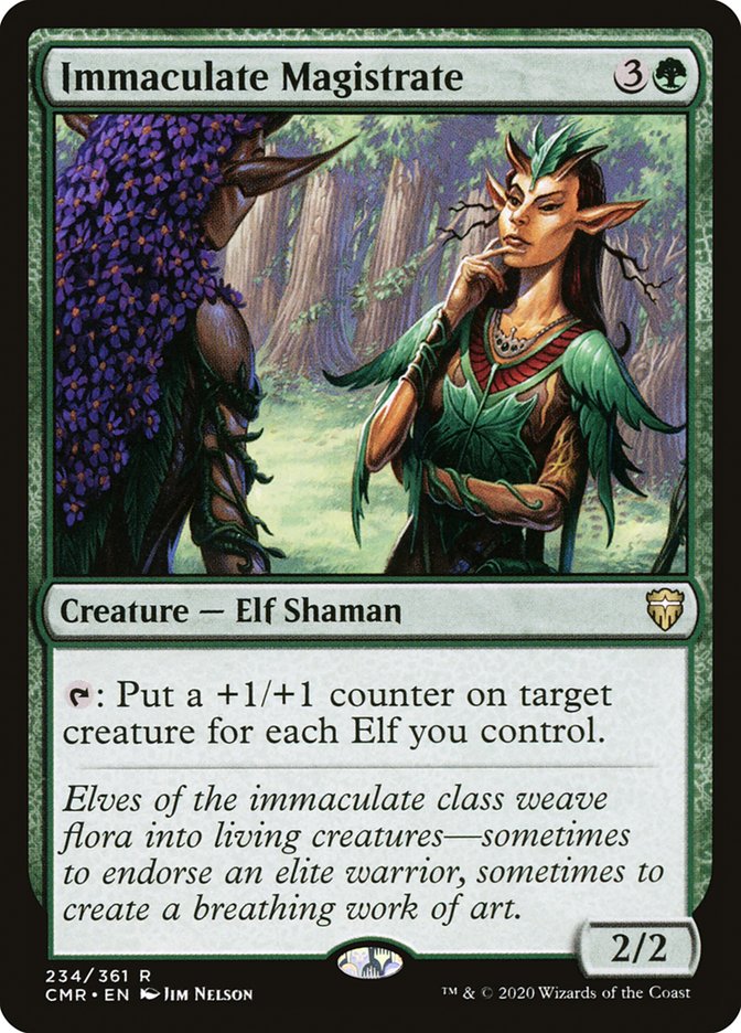 Immaculate Magistrate [Commander Legends] | Jomio and Rueliete's Cards and Comics