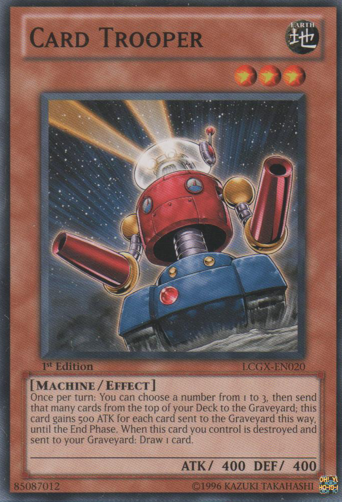 Card Trooper [LCGX-EN020] Common | Jomio and Rueliete's Cards and Comics