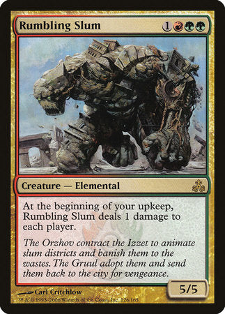 Rumbling Slum [Guildpact] | Jomio and Rueliete's Cards and Comics