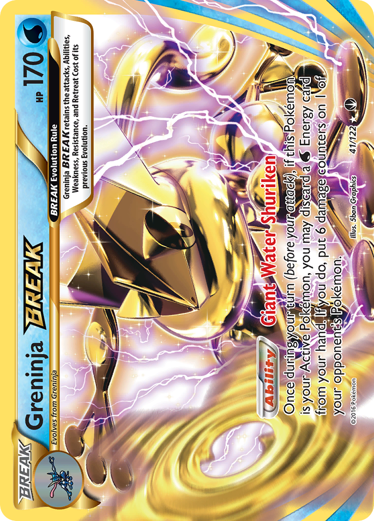 Greninja BREAK (41/122) [XY: BREAKpoint] | Jomio and Rueliete's Cards and Comics