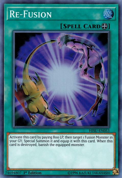 Re-Fusion [HISU-EN053] Super Rare | Jomio and Rueliete's Cards and Comics