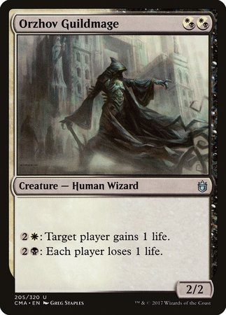 Orzhov Guildmage [Commander Anthology] | Jomio and Rueliete's Cards and Comics