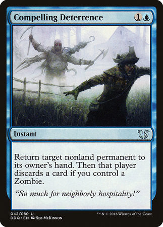 Compelling Deterrence [Duel Decks: Blessed vs. Cursed] | Jomio and Rueliete's Cards and Comics