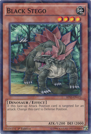 Black Stego (Shatterfoil) [BP03-EN025] Common | Jomio and Rueliete's Cards and Comics