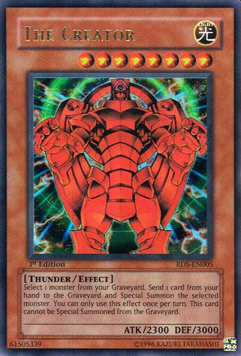The Creator [RDS-EN005] Ultra Rare | Jomio and Rueliete's Cards and Comics