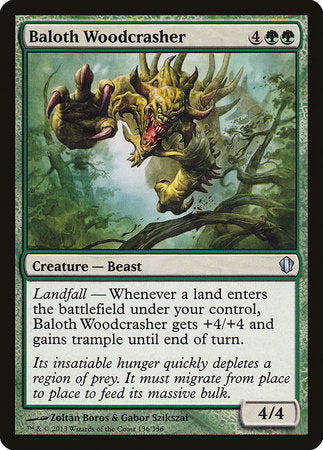 Baloth Woodcrasher [Commander 2013] | Jomio and Rueliete's Cards and Comics
