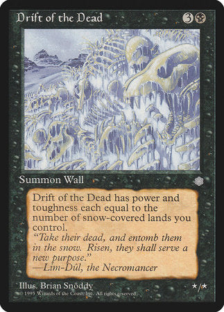 Drift of the Dead [Ice Age] | Jomio and Rueliete's Cards and Comics