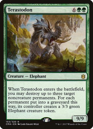 Terastodon [Commander Anthology] | Jomio and Rueliete's Cards and Comics