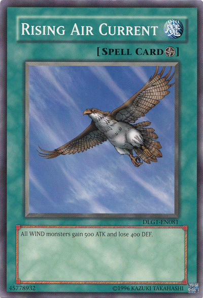 Rising Air Current [DLG1-EN081] Common | Jomio and Rueliete's Cards and Comics