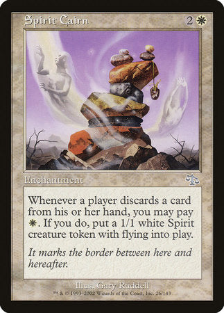 Spirit Cairn [Judgment] | Jomio and Rueliete's Cards and Comics