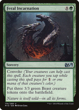 Feral Incarnation [Magic 2015] | Jomio and Rueliete's Cards and Comics