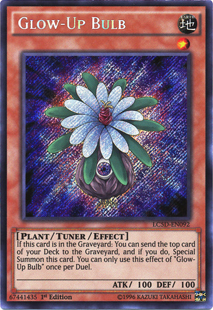 Glow-Up Bulb [LC5D-EN092] Secret Rare | Jomio and Rueliete's Cards and Comics