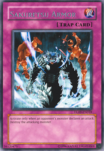 Sakuretsu Armor (Silver) [DL09-EN018] Rare | Jomio and Rueliete's Cards and Comics