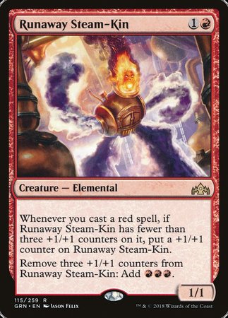 Runaway Steam-Kin [Guilds of Ravnica] | Jomio and Rueliete's Cards and Comics