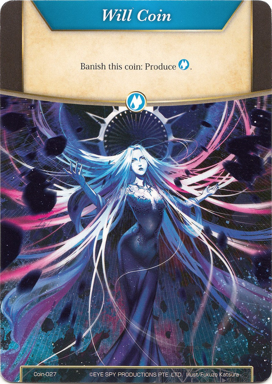 Will Coin (Coin-027) - The Time Spinning Witch (Coin-027) [Alice Origin II] | Jomio and Rueliete's Cards and Comics