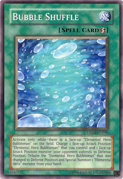 Bubble Shuffle [DR04-EN046] Common | Jomio and Rueliete's Cards and Comics