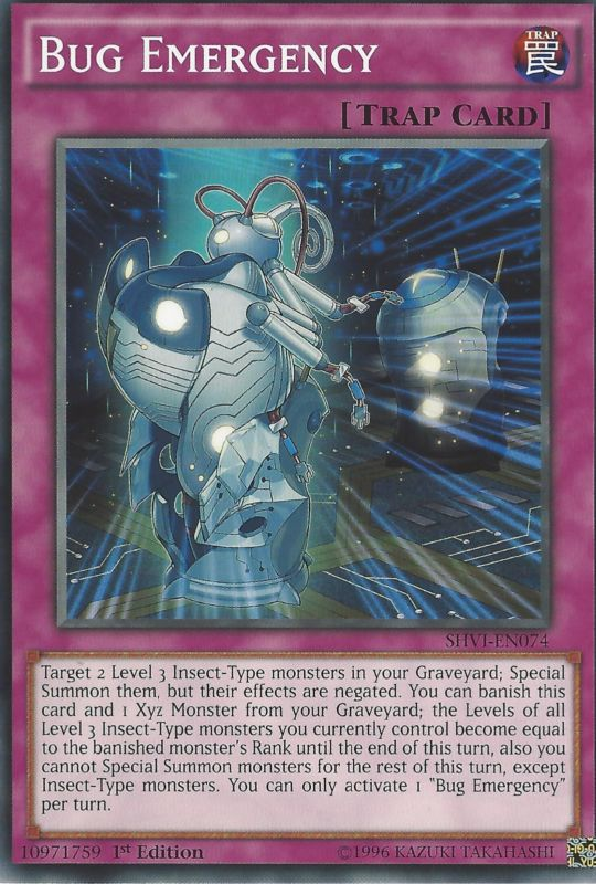 Bug Emergency [SHVI-EN074] Common | Jomio and Rueliete's Cards and Comics