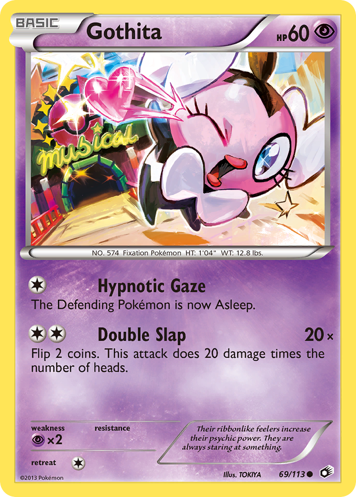 Gothita (69/113) [Black & White: Legendary Treasures] | Jomio and Rueliete's Cards and Comics