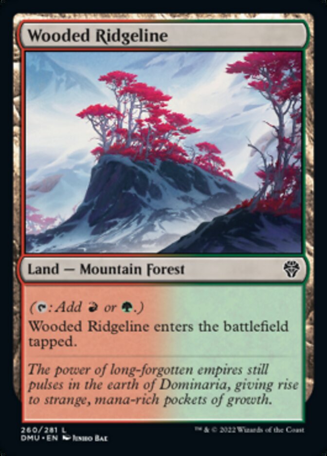Wooded Ridgeline [Dominaria United] | Jomio and Rueliete's Cards and Comics