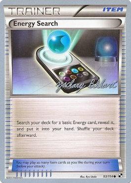 Energy Search (93/114) (CMT - Zachary Bokhari) [World Championships 2012] | Jomio and Rueliete's Cards and Comics