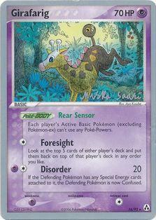 Girafarig (16/92) (Suns & Moons - Miska Saari) [World Championships 2006] | Jomio and Rueliete's Cards and Comics
