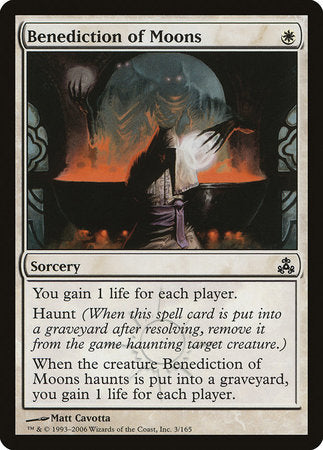 Benediction of Moons [Guildpact] | Jomio and Rueliete's Cards and Comics