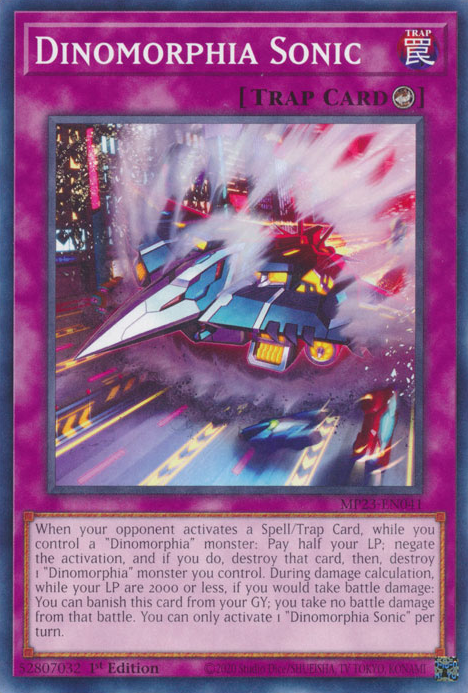 Dinomorphia Sonic [MP23-EN041] Common | Jomio and Rueliete's Cards and Comics