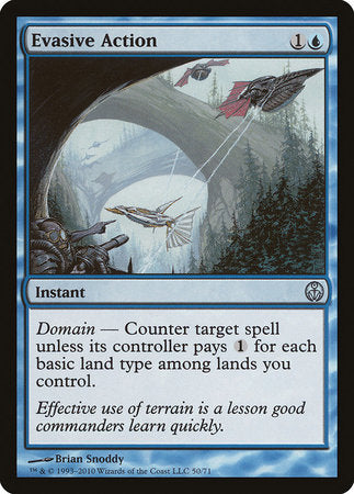 Evasive Action [Duel Decks: Phyrexia vs. the Coalition] | Jomio and Rueliete's Cards and Comics