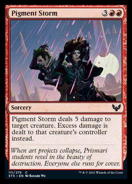 Pigment Storm [Strixhaven: School of Mages] | Jomio and Rueliete's Cards and Comics