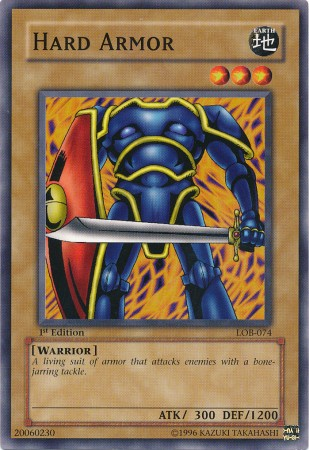 Hard Armor [LOB-074] Common | Jomio and Rueliete's Cards and Comics