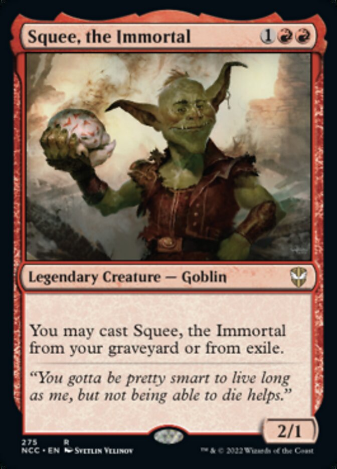 Squee, the Immortal [Streets of New Capenna Commander] | Jomio and Rueliete's Cards and Comics