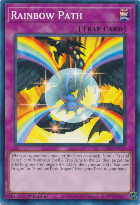 Rainbow Path [LDS1-EN114] Common | Jomio and Rueliete's Cards and Comics