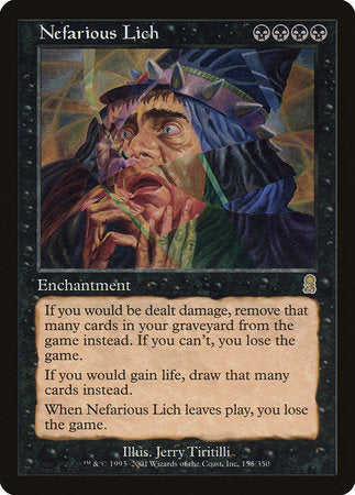 Nefarious Lich [Odyssey] | Jomio and Rueliete's Cards and Comics