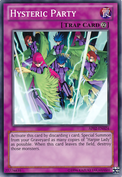 Hysteric Party [AP02-EN024] Common | Jomio and Rueliete's Cards and Comics