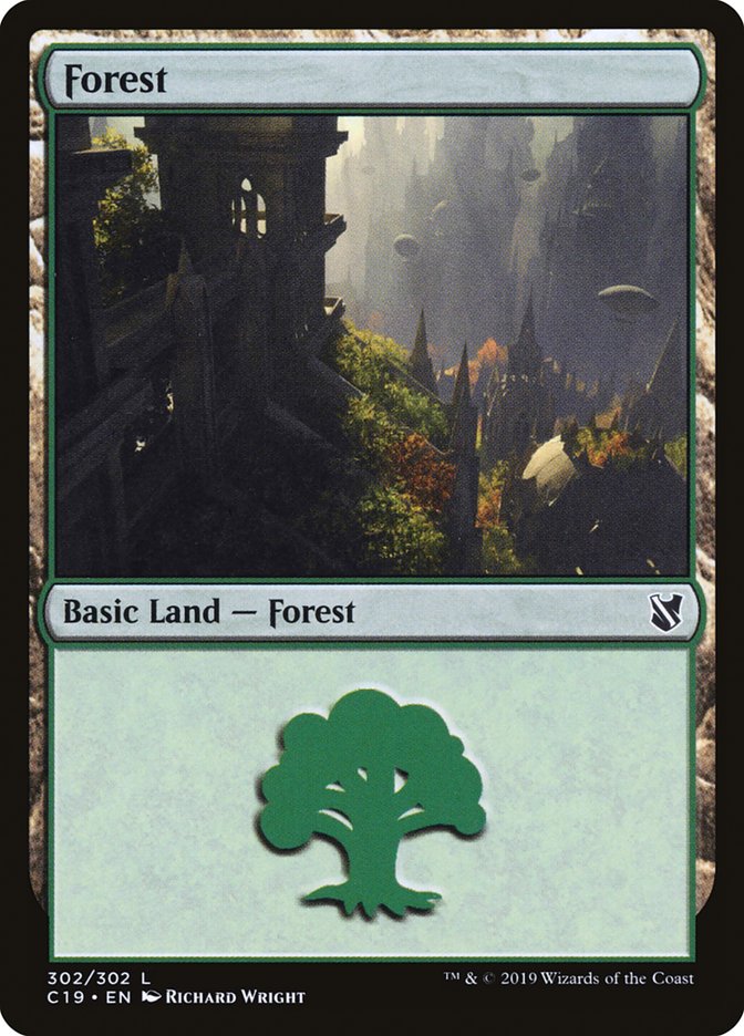 Forest (302) [Commander 2019] | Jomio and Rueliete's Cards and Comics