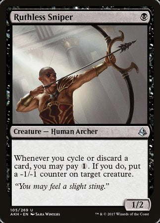 Ruthless Sniper [Amonkhet] | Jomio and Rueliete's Cards and Comics
