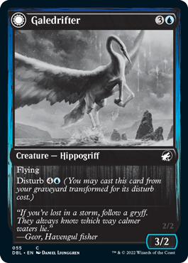 Galedrifter // Waildrifter [Innistrad: Double Feature] | Jomio and Rueliete's Cards and Comics