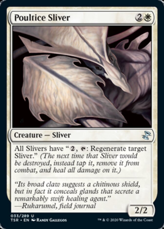 Poultice Sliver [Time Spiral Remastered] | Jomio and Rueliete's Cards and Comics