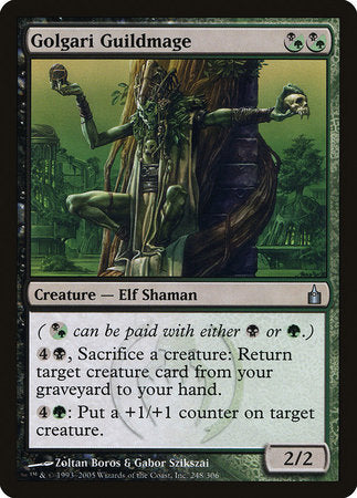 Golgari Guildmage [Ravnica: City of Guilds] | Jomio and Rueliete's Cards and Comics