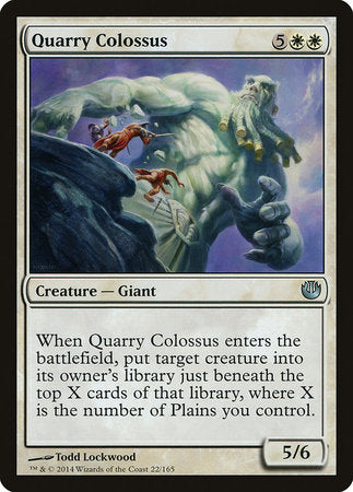 Quarry Colossus [Journey into Nyx] | Jomio and Rueliete's Cards and Comics