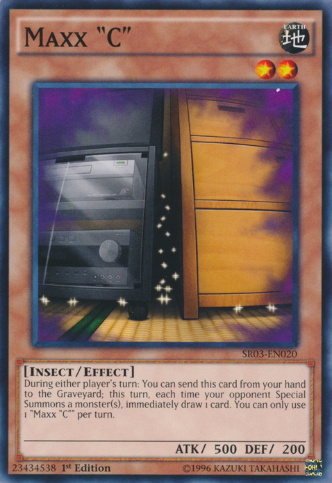 Maxx "C" [SR03-EN020] Common | Jomio and Rueliete's Cards and Comics